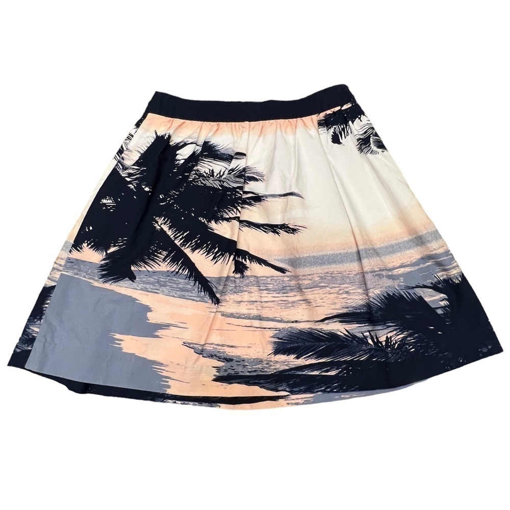 Banana Republic Palm Tree Skirt, Size 0